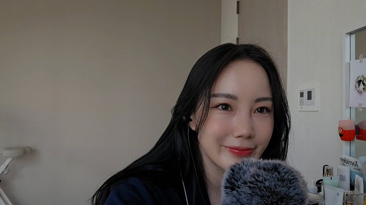 대충 하는 겟레디위드미 ASMR 그리고 위스퍼링 수다 / get ready with me makeup asmr ❤️🎥