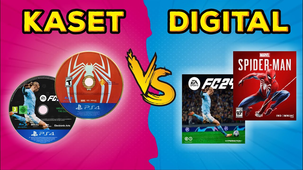 Game FISIK Atau DIGITAL⁉️ Mana yang Lebih Baik⁉️ JANGAN SALAH PILIH‼️