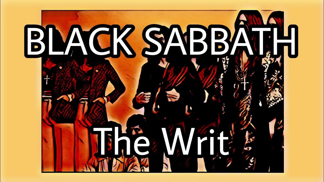 BLACK SABBATH - The Writ (Lyric Video)