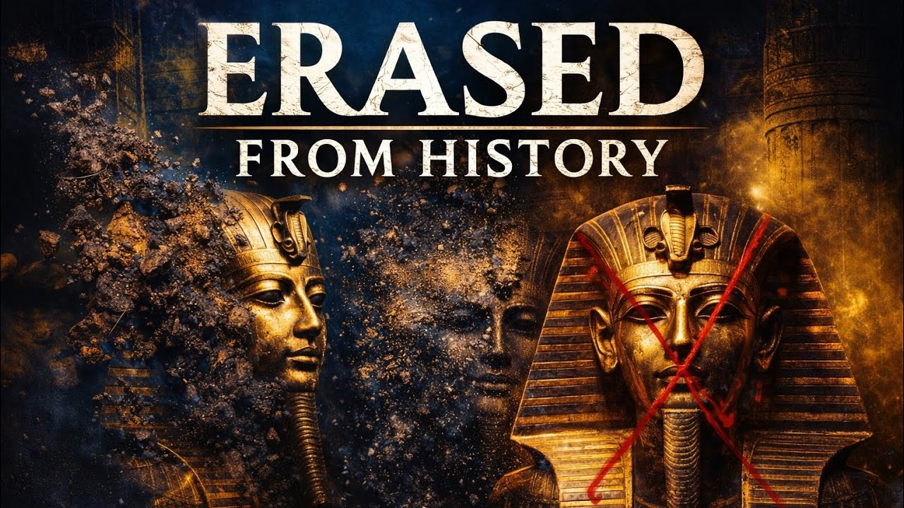 4 Pharaohs So Powerful, Egypt Erased Them From History