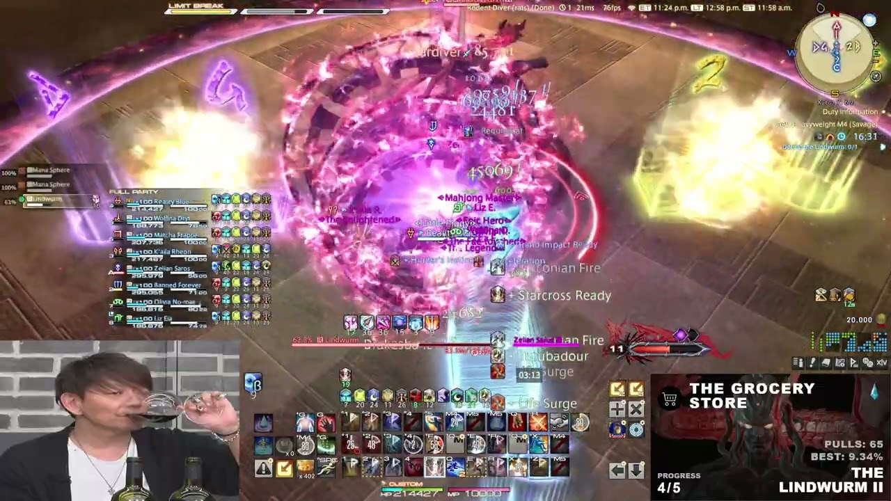 [FFXIV] M12S P2 Day 6 Clear - DRG POV - The Grocery Store