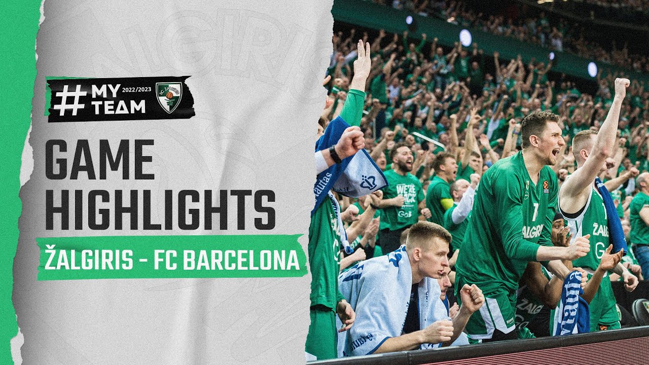 Zalgiris - FC Barcelona | Game Highlights | 2023.05.03
