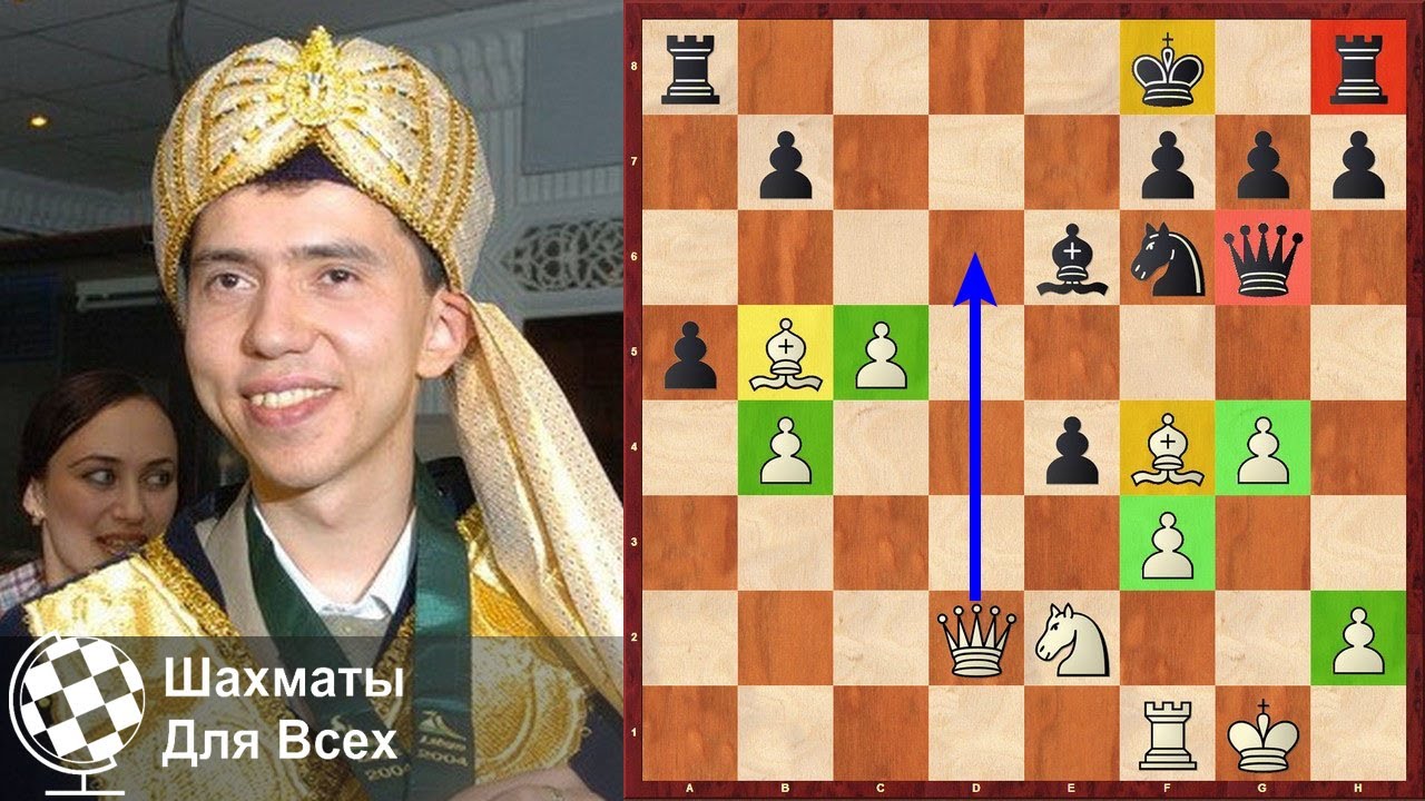 Шахматы. Рустам Касымджанов. БЛЕСТЯЩИЙ ХОД шокировал Карпова!