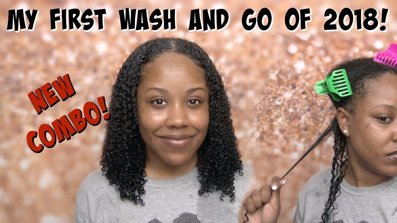 MY FIRST WASH AND GO OF THE YEAR! LET ME TEACH YOU HOW TO DO THEM AGAIN..