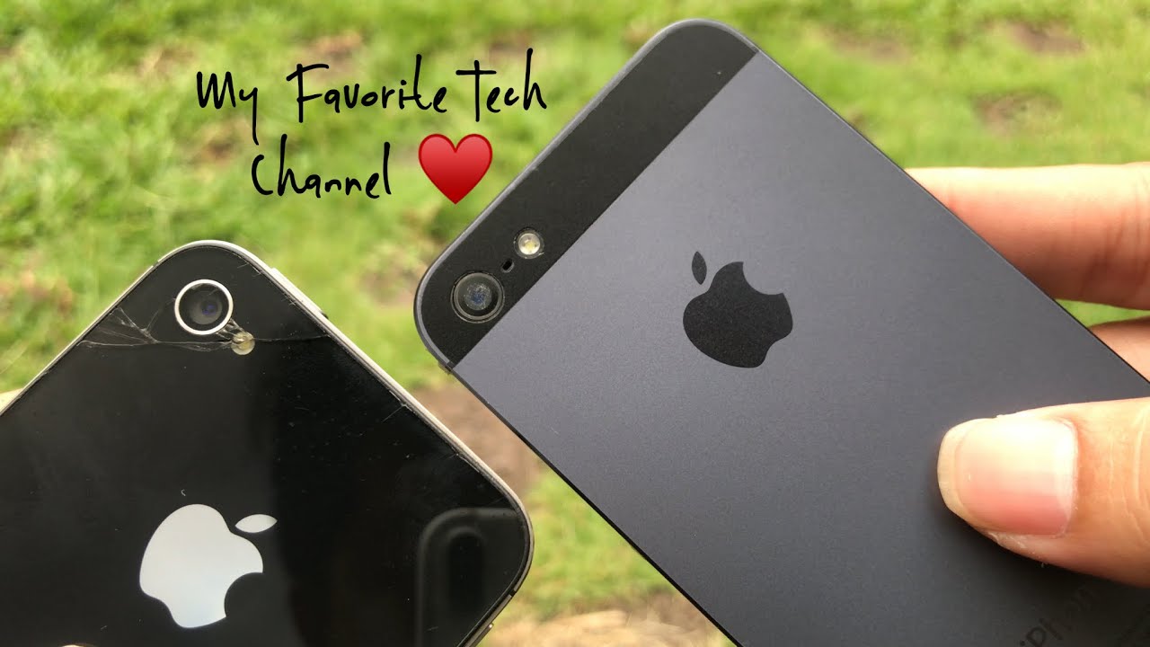 iPhone 5 and iPhone 4s Design Comparison in 2020