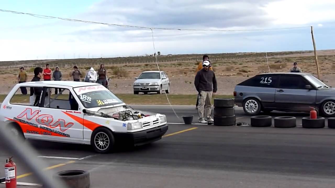 PICADA FIAT UNO VS VW GOL TURBO