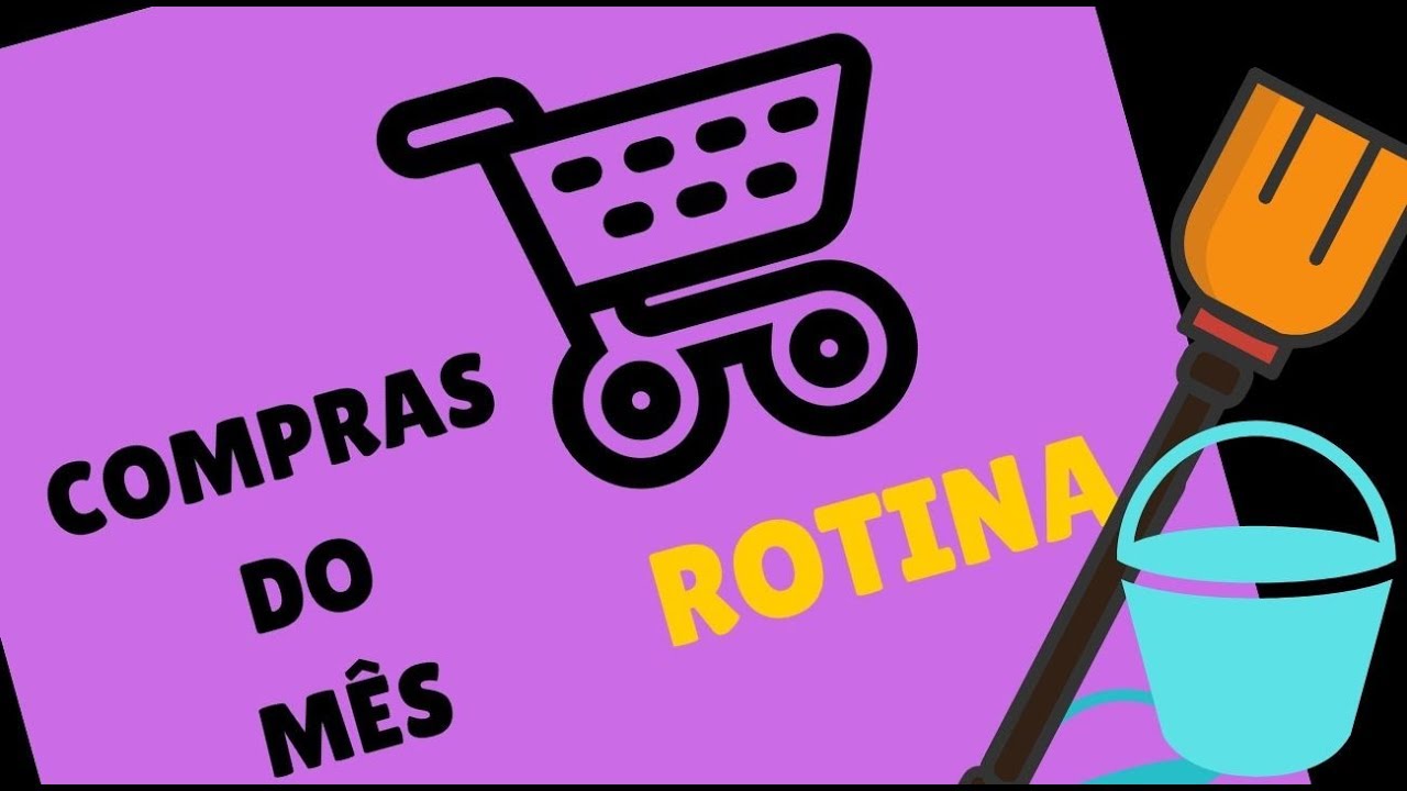 Compras do m&ecirc;s - Rotina ( Mundo da Simone Guiotti )
