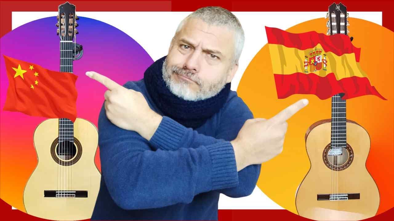 ❓❓ Comparativa Guitarras Chinas de calidad 🆚 Guitarras Españolas artesanas