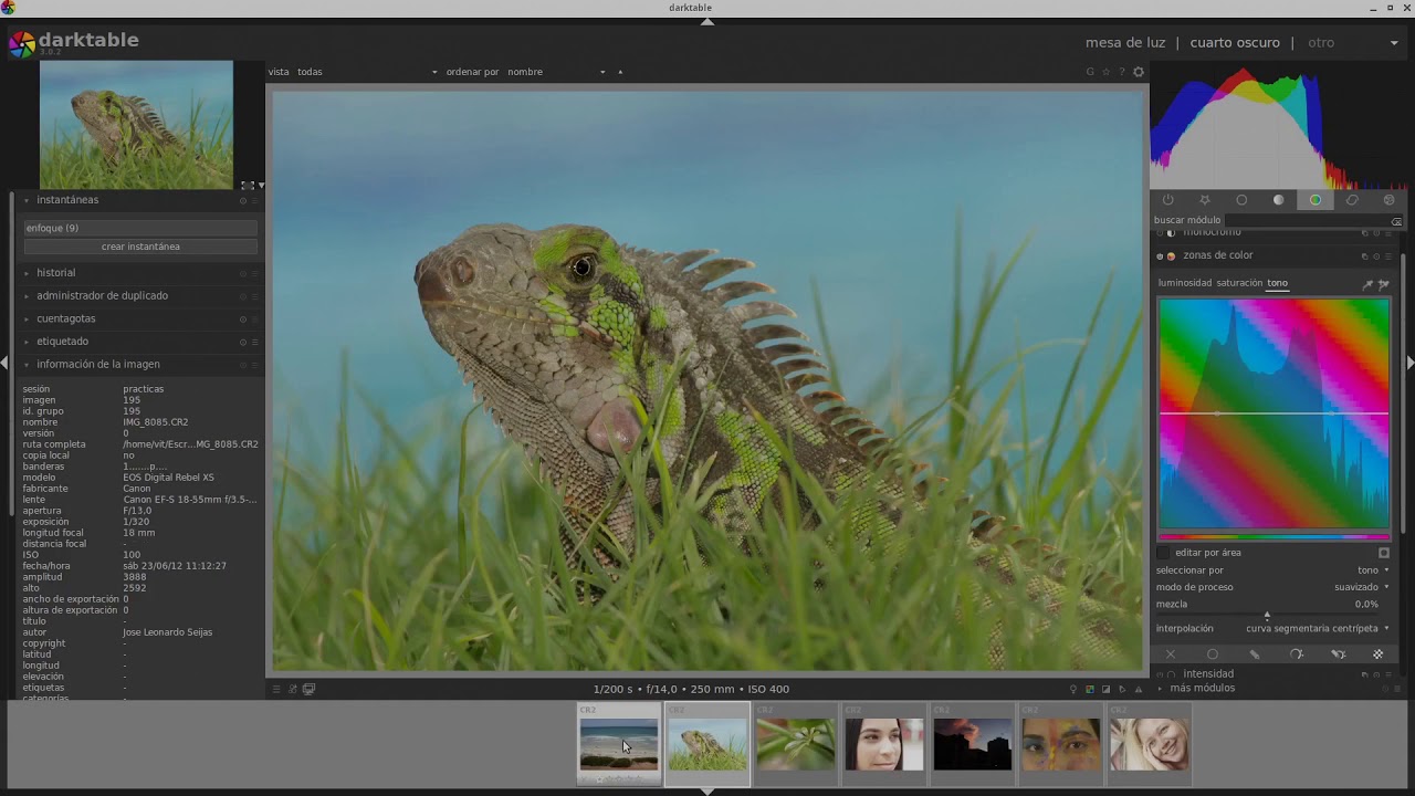 Tutorial Darktable 8 (máscaras)
