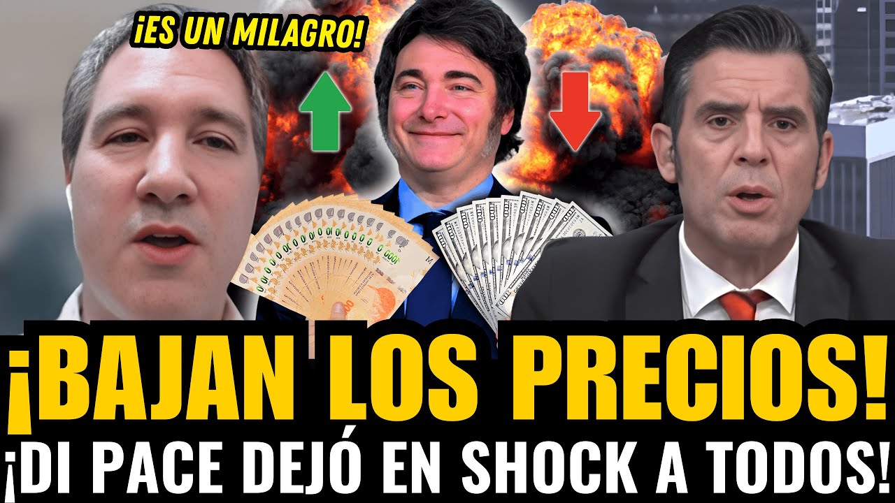 ¡DAMIÁN DI PACE FILTRÓ el MAYOR LOGRO ECONÓMICO de MILEI sobre la BAJA DE PRECIOS!