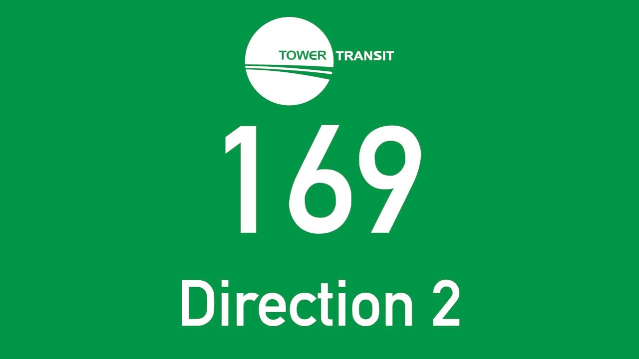 Tower Transit Trunk Bus Route 169 Direction 2 Hyperlapse