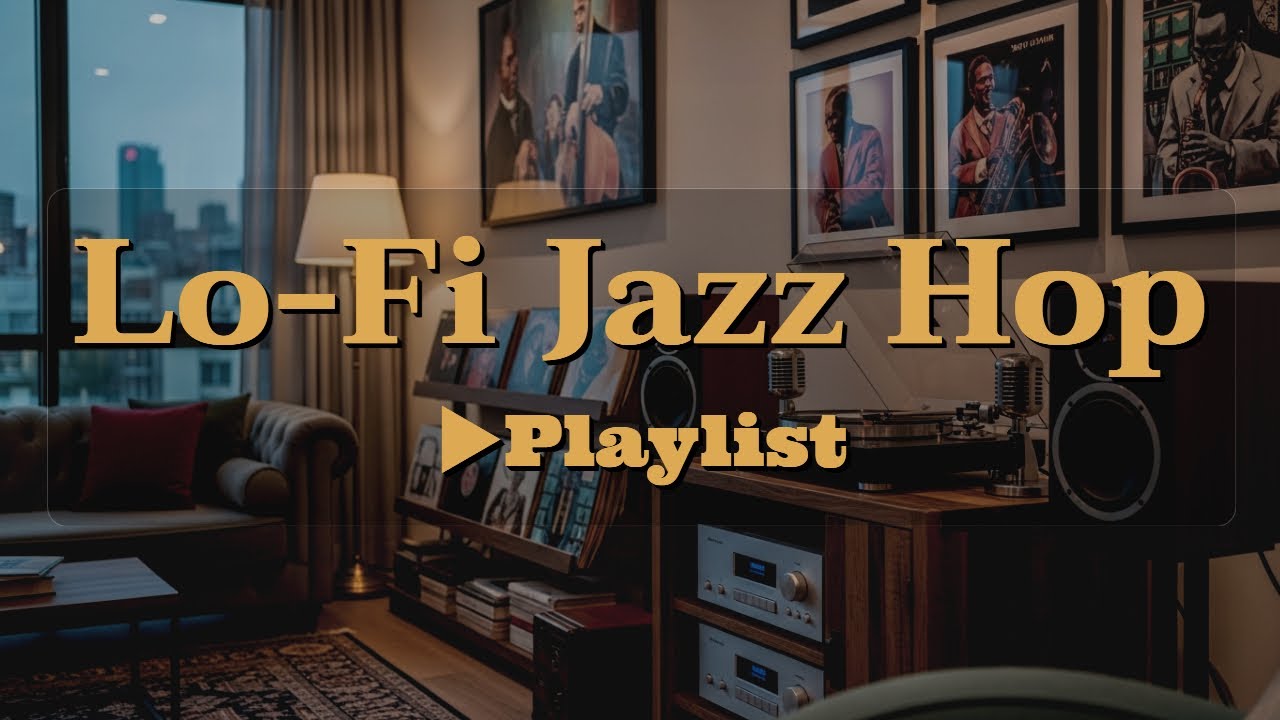 [▶Lo-Fi Jazz Hop] Warm Vintage Jazzhop for Reading & Meditation