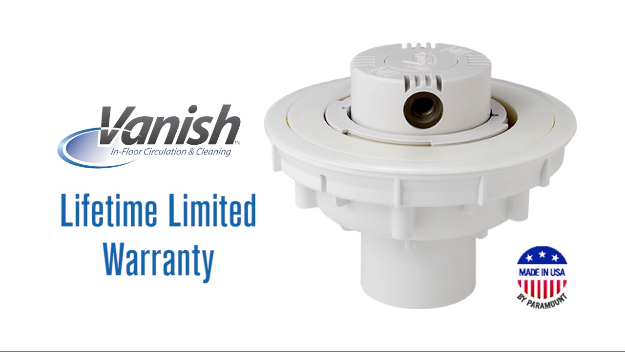 Vanish In Floor Pool Cleaning Circulation System