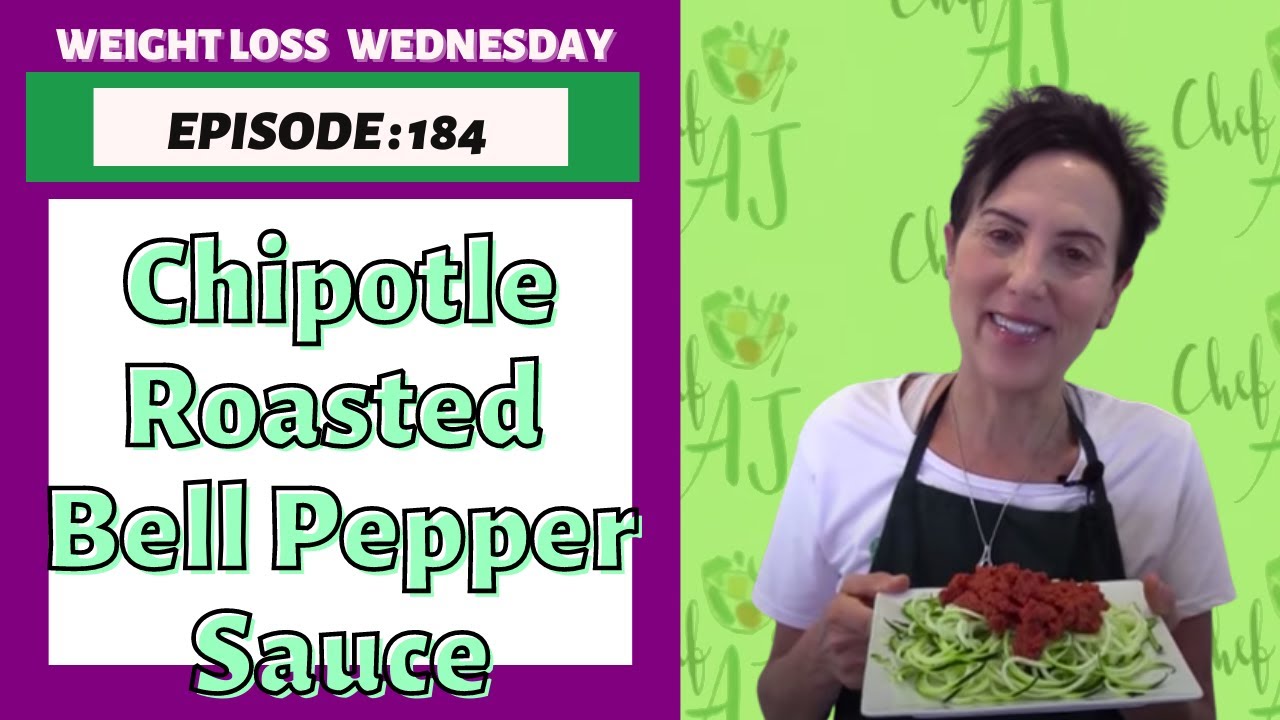 VEGAN Roasted Bell Pepper Sauce | WEIGHT LOSS WEDNESDAY &ndash; Episode: 184