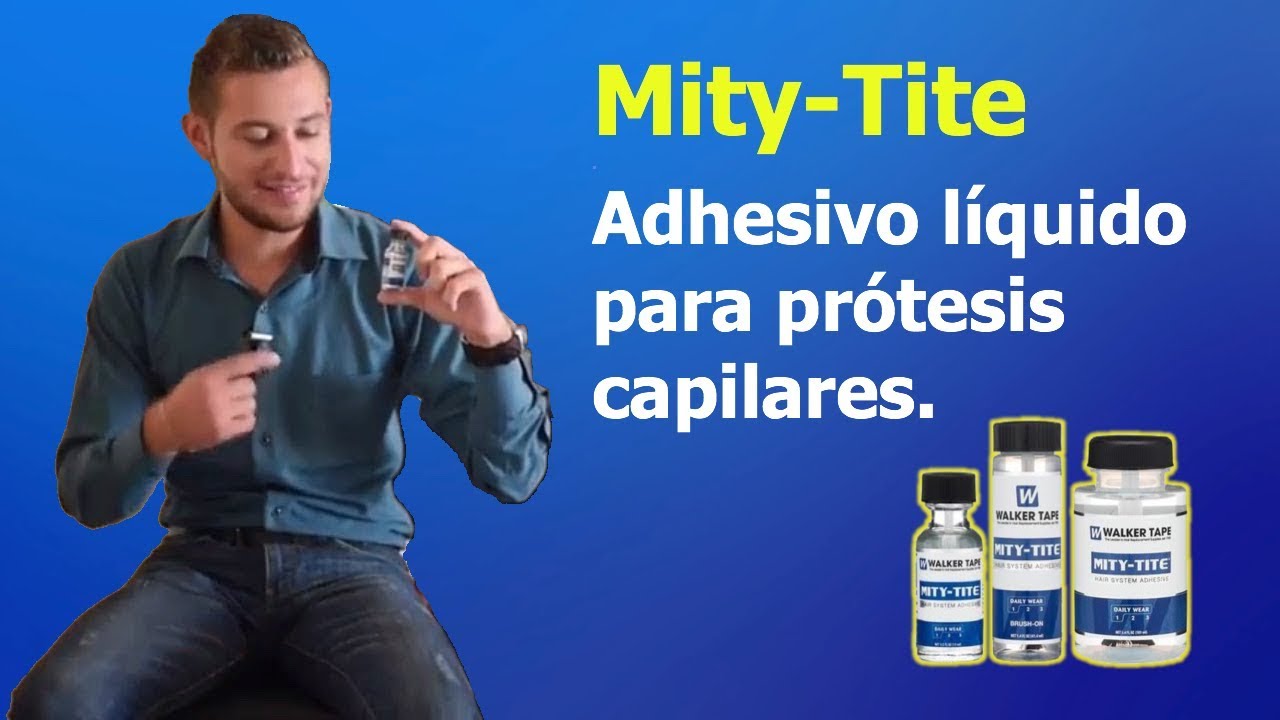 RESEÑA: Mity-Tite de Walker Tape - Pegamento Para Prótesis Capilares