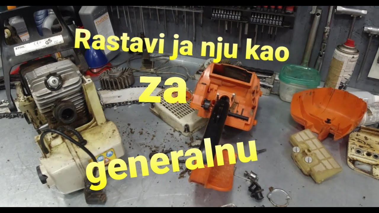 Zamena kabela svecice Stihl MS290