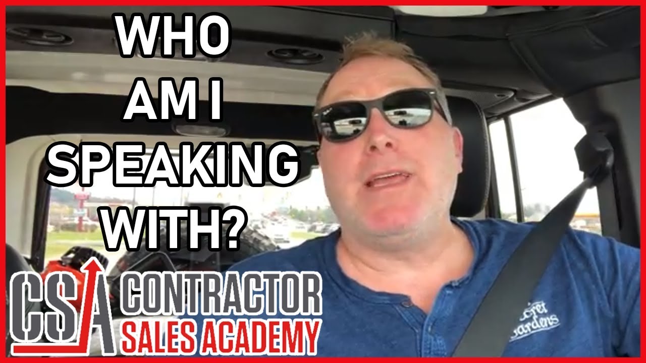 How I Prequalify Potential Commercial Clients - Contractor Sales Academy