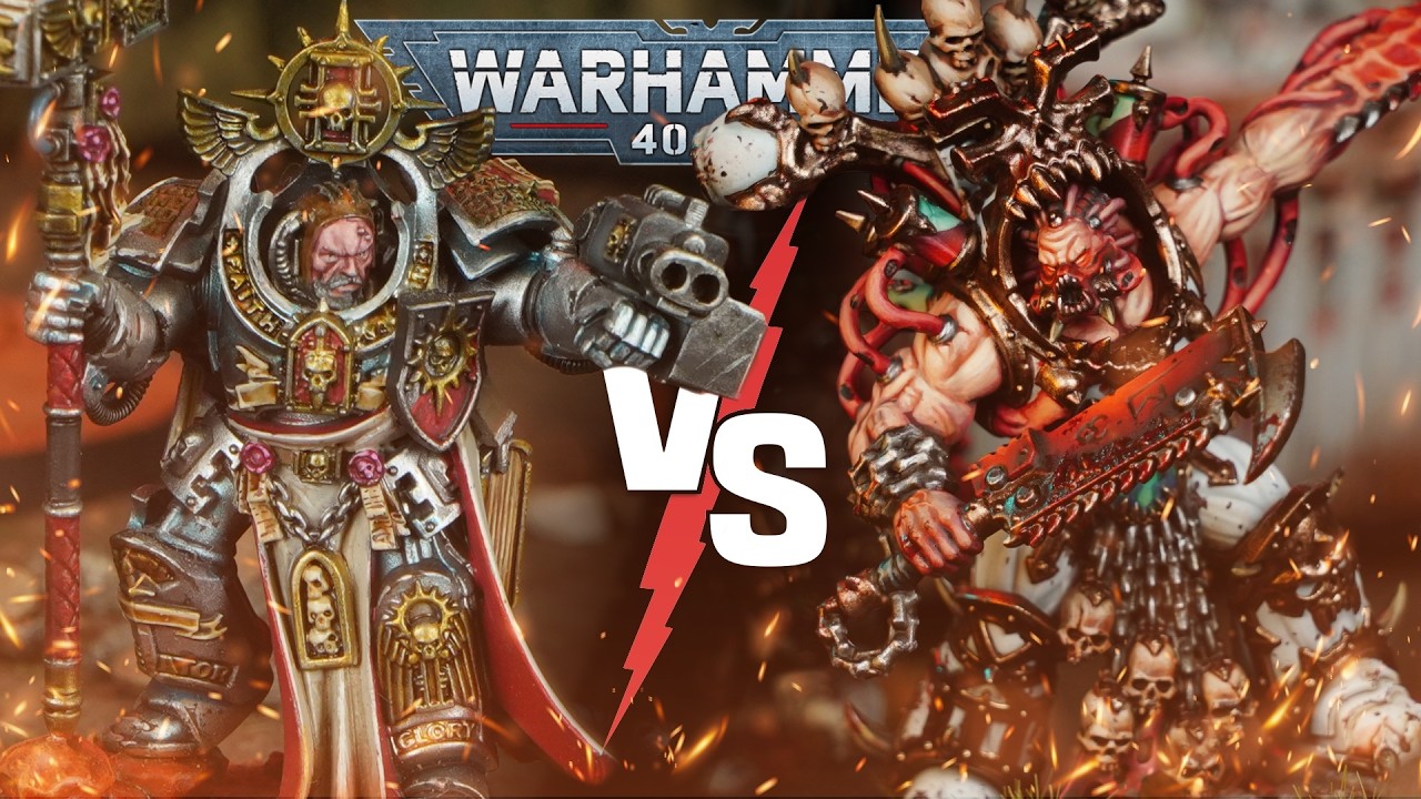 Grey Knights vs World Eaters | Warhammer 40k Battle Report