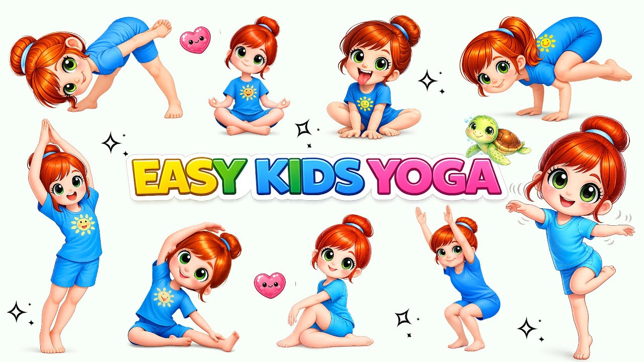 💪🏻Yoga For Body Toning | Easy Kids Yoga | Daily Yoga For Kids | Yoga For Children | Kids Yoga | Yoga