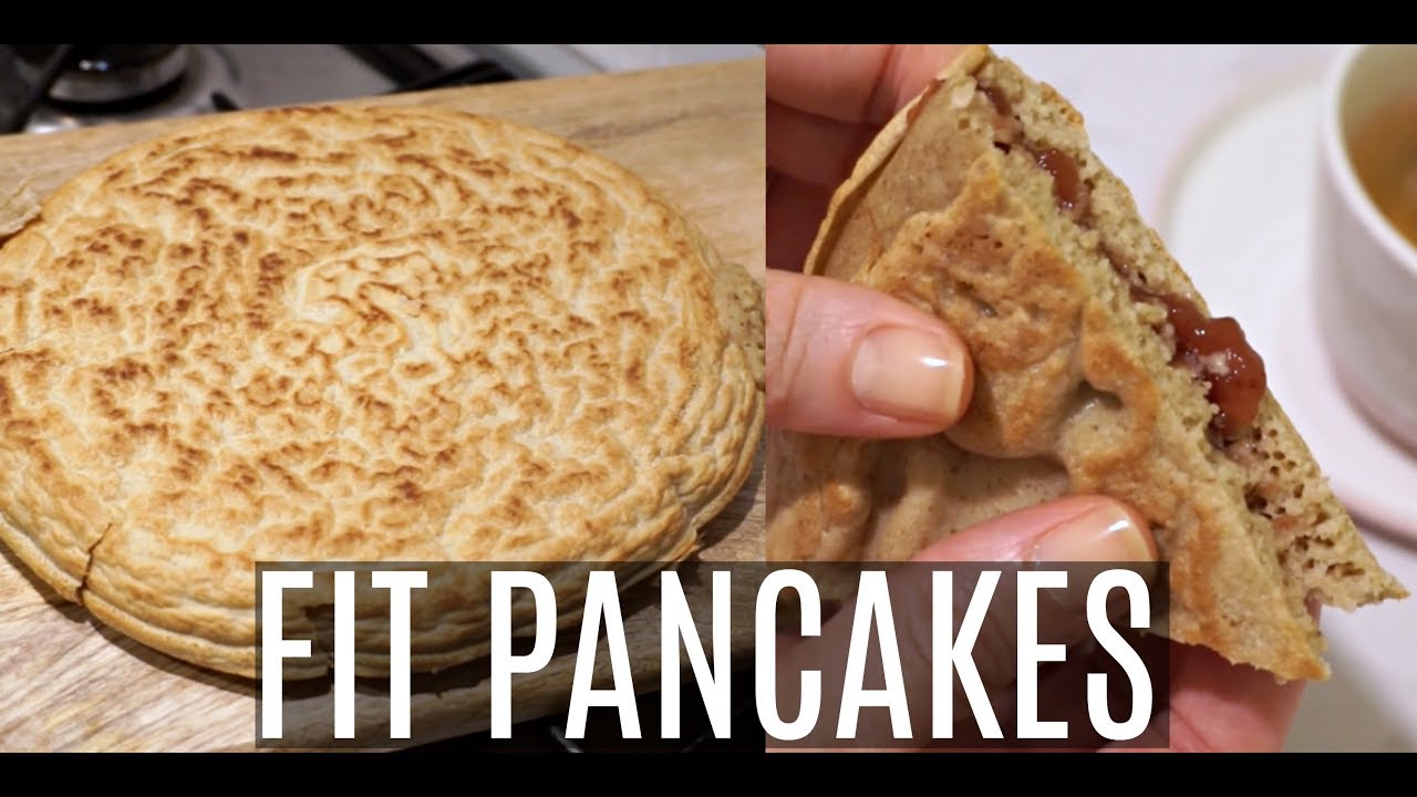 FIT PANCAKES!! PANCAKE PROTEICO ALTO E SOFFICE, RICETTA FACILISSIMA per un RISULTATO SUPER!