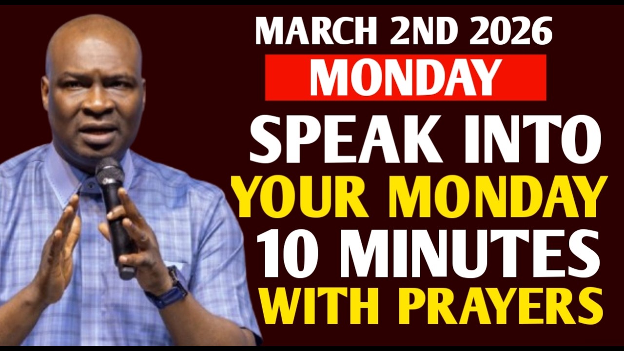 SPEAK INTO YOUR MONDAY 10 MINUTES WITH PRAYERS | APOSTLE JOSHUA SELMAN