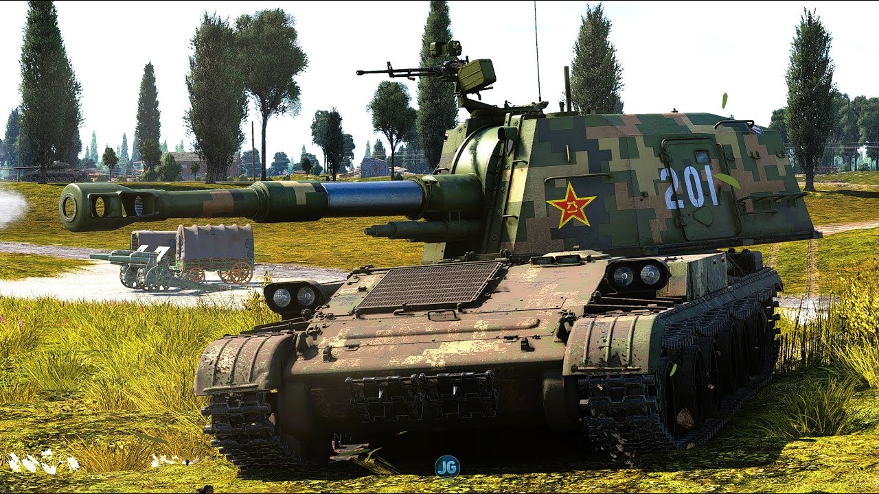 PLZ83 Chinese Self-Propelled Howitzer Gameplay | War Thunder