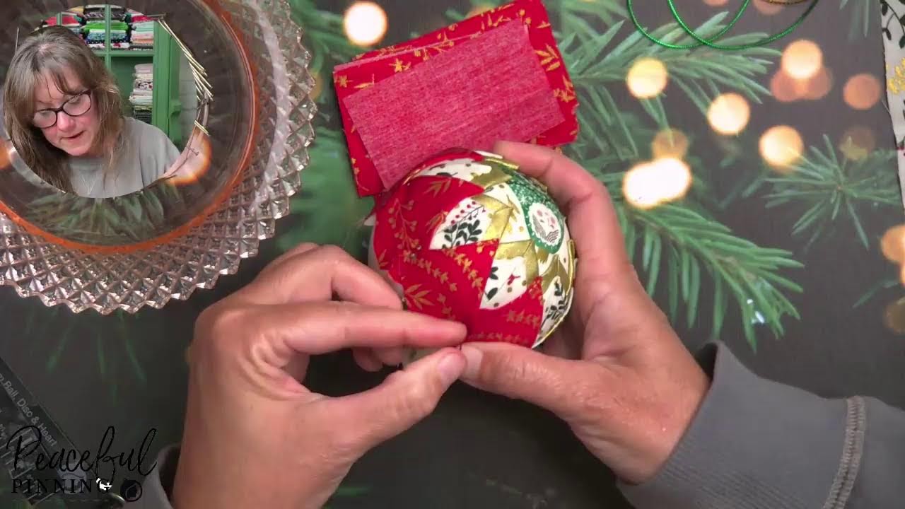 Peaceful Pinning Live #71.5 | Winter Dreams Fancy Frame Ornament