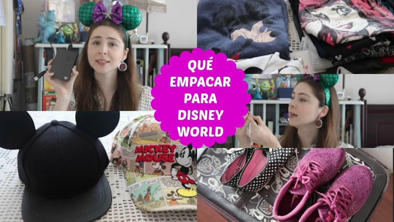 QUÉ EMPACAR PARA DISNEY WORLD / EDICIÓN INVIERNO