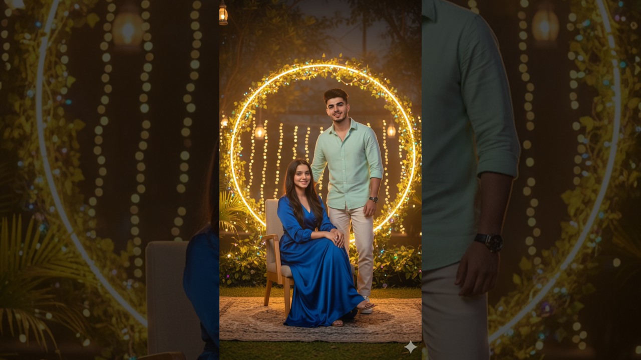 Gemini Couple photo editing | Viral instagram photo editing #prompt