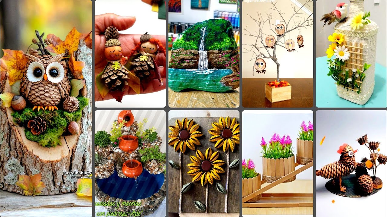 Amazing unique art and craft  ornaments diy projects different arrangement ideas 