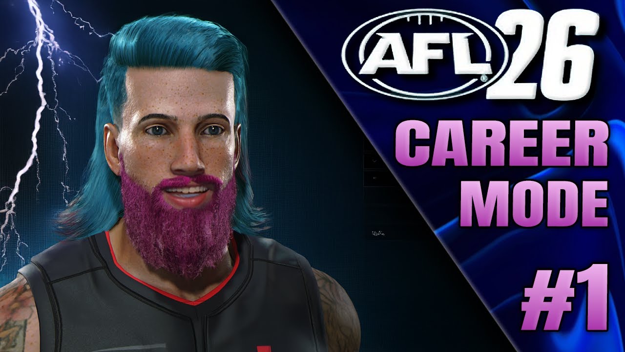 AFL 26 MY CAREER CREATION & DEBUT - AFL26 CAREER MODE EP.1 