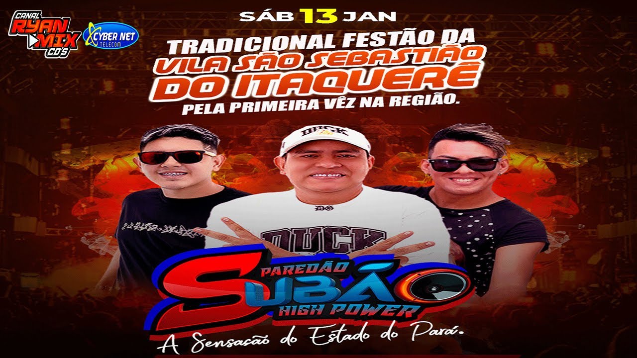 SET PAREDAO SUBAO NO FEST S&Atilde;O SEBASTI&Atilde;O DO ITAQUERE MARACAN&Atilde; (PARTE 1) 13-01-2023 DJ VALDO ALVES
