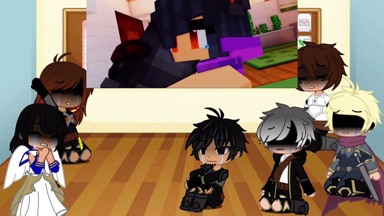 Divine warriors react to Aaron’s nightmares starlight, and When angels fall Aphmau reacts to a video