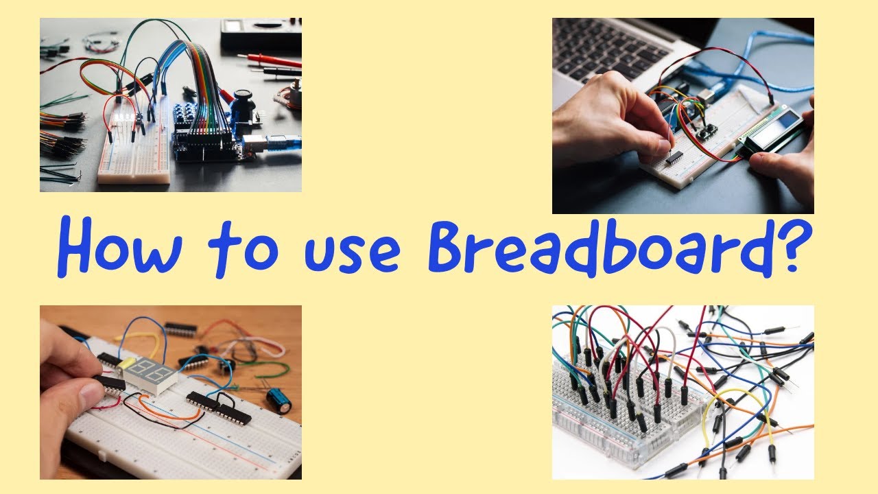 Breadboard for Beginners|How to use a breadboard? Breadboard connection Electrostudy Electronics Lab