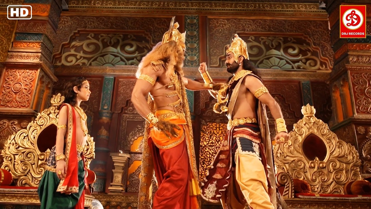 कैसे किया विष्णु नारायण ने नरसिम्हा अवतार में हिरण्यकश्यपु का वध || संकट मोचन महाबली हनुमान