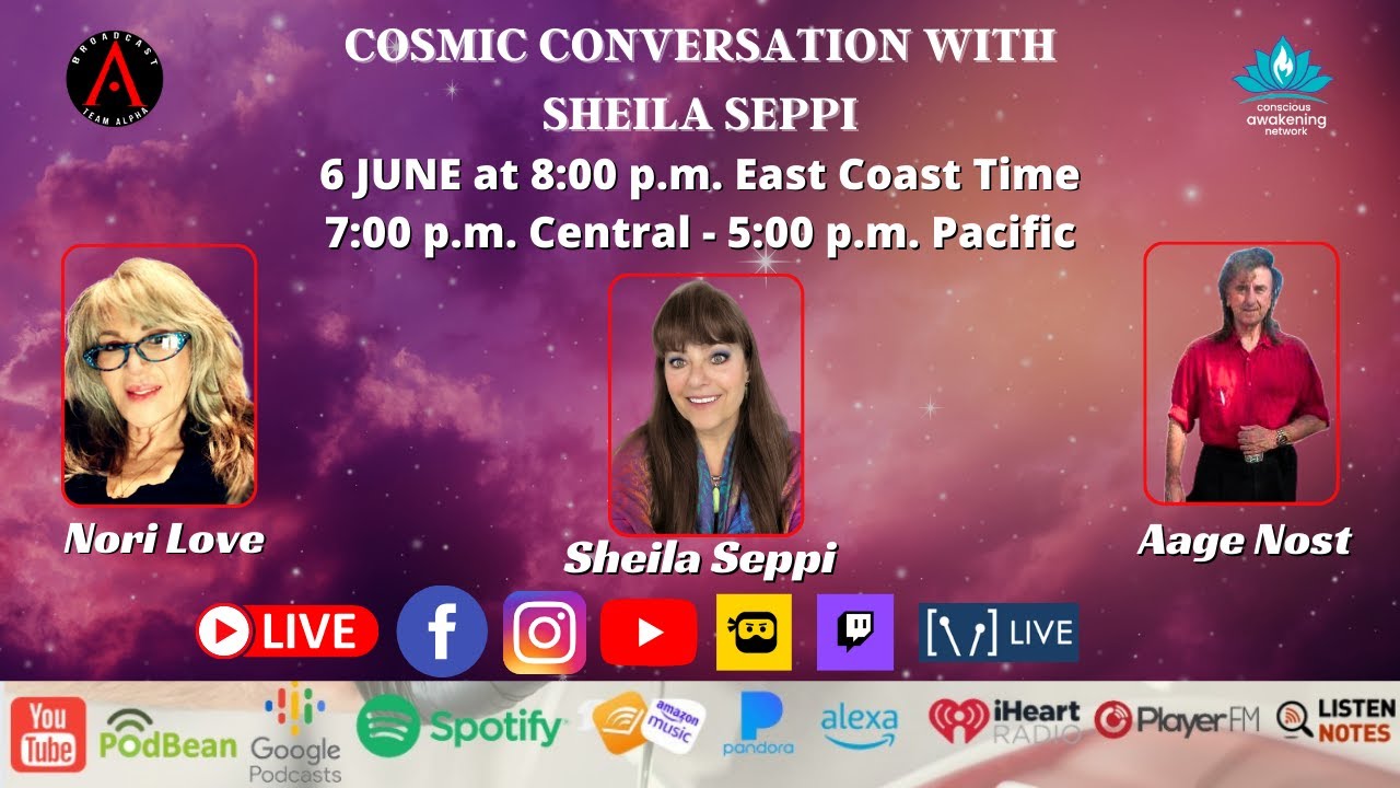 Cosmic Conversation with Sheila Seppi