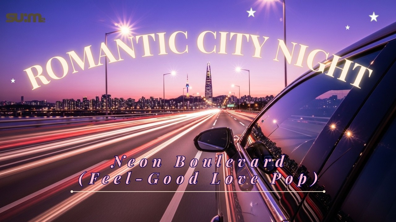 Romantic Drive Pop | Neon Boulevard (Feel-Good Love Song) | 2:50