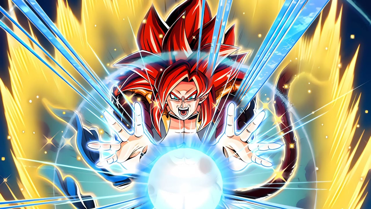 Dragon Ball Z Dokkan Battle: LR PHY Super Saiyan 4 Gogeta Active Skill OST (High Quality)