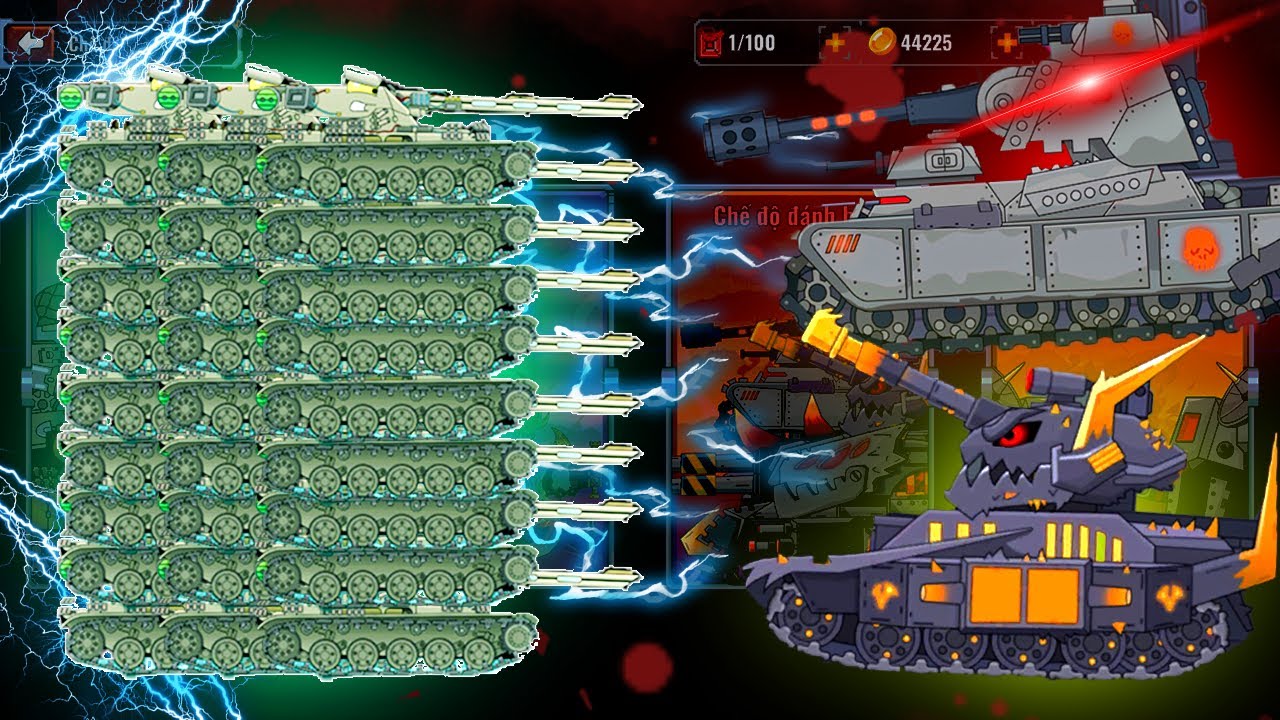 BATTLE TANK BOSS LEVEL 999 | FIGHT AND UPGRADE | T296not overpower