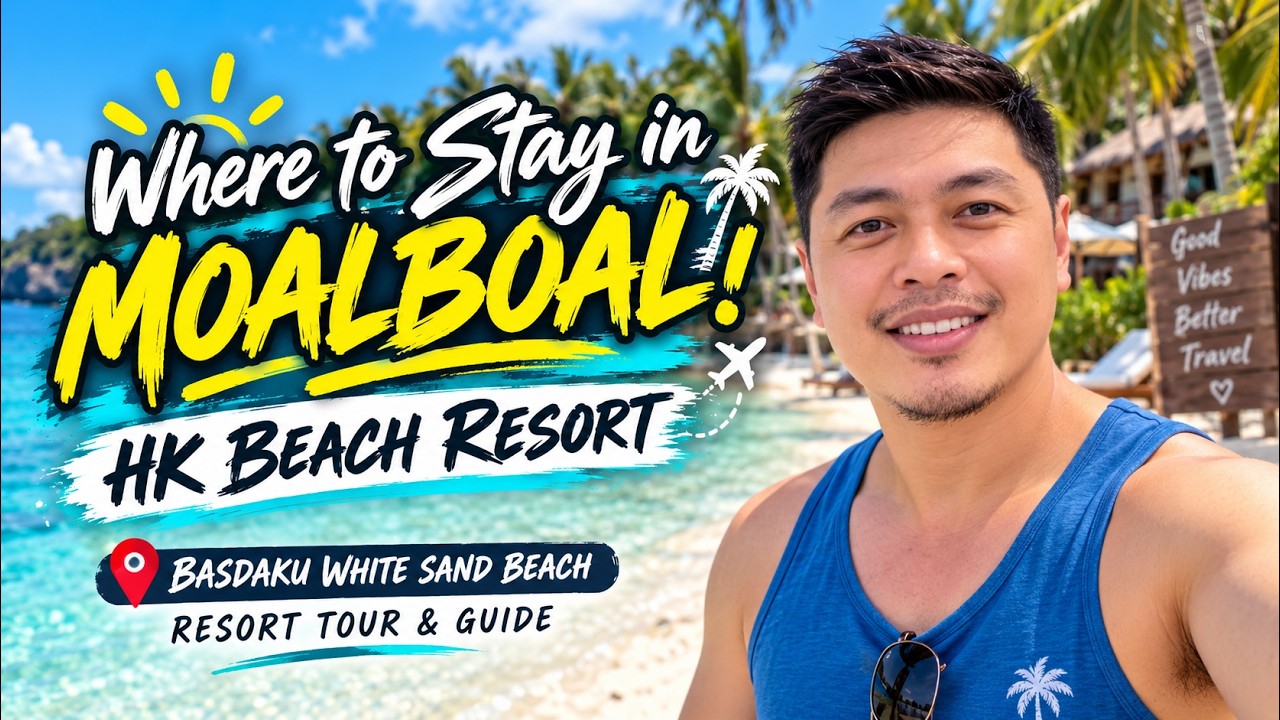 WHERE TO STAY IN MOALBOAL NEAR BASDAKU BEACH  | HK BEACH RESORT | TRAVEL GUIDE 2023