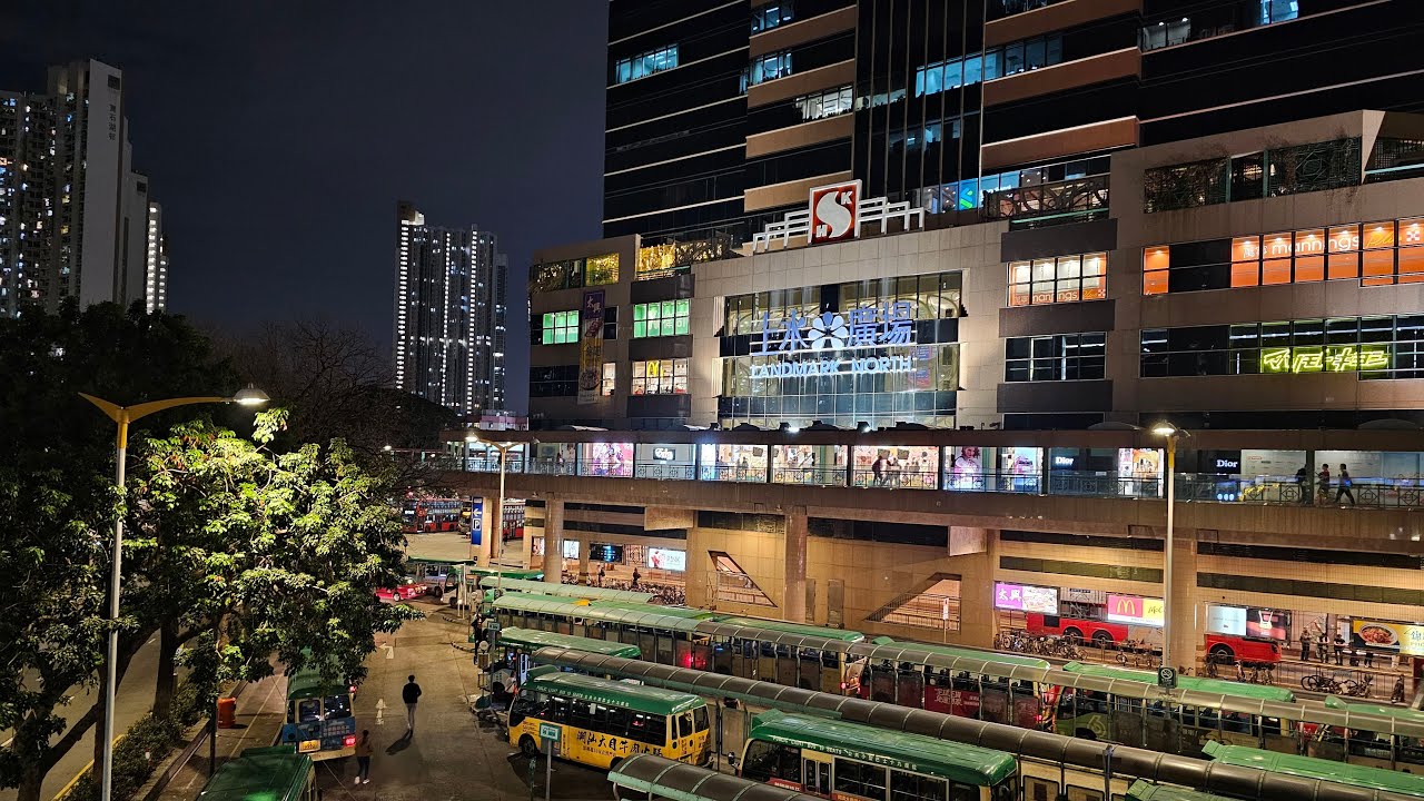 上水街景 香港 Sheung Shui Street Scene Hong Kong
