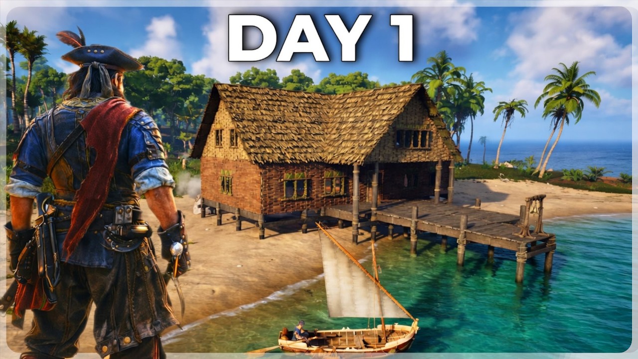 New INCREADIBLE Pirate Survival Game! - Windrose (First Look)