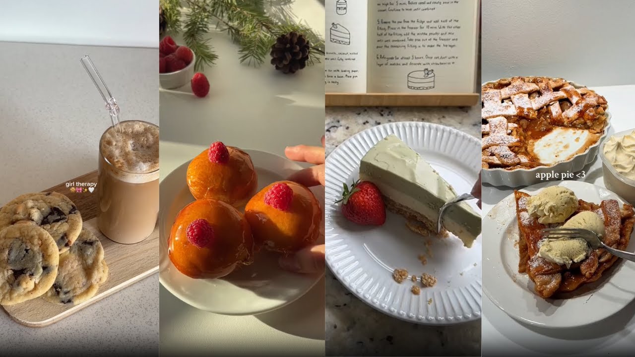 Relaxing AESTHETIC BAKING Therapy | TikTok Baking Compilation