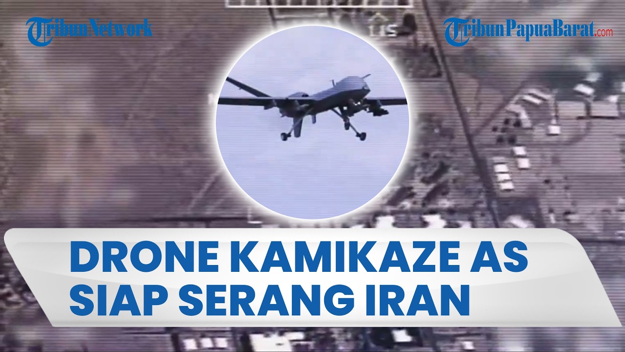 TINGGAL TUNGGU PERINTAH TRUMP! Drone Kamikaze Satgas Scorpion Siap Serang Iran
