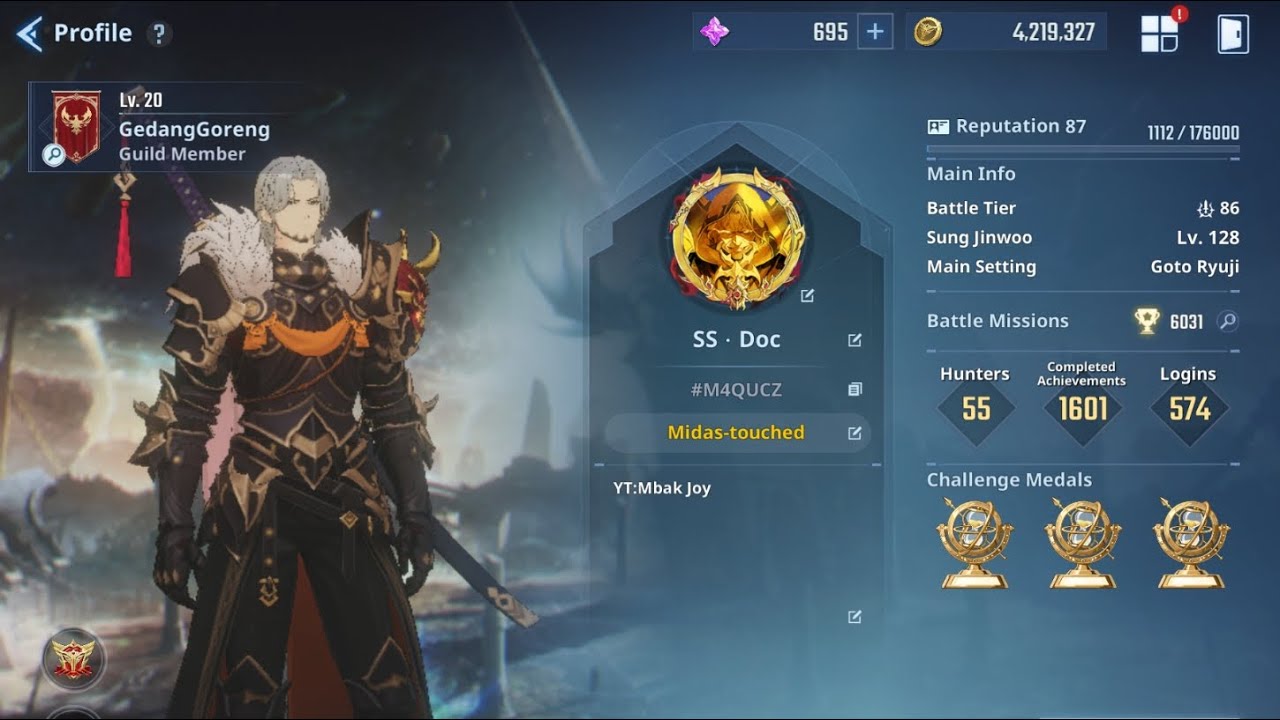 Live Streaming Solo Leveling Arise  #Wobl