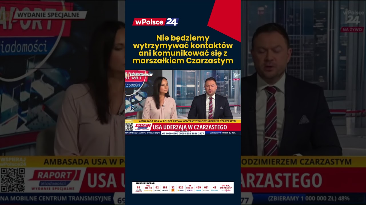 Tom Rose, ambasador USA w Polsce zrywa kontakty z marszałkiem Czarzastym!