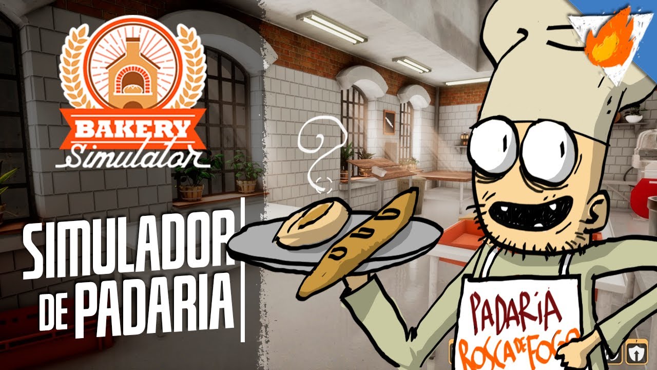 NOVO SIMULADOR DE PADARIA MUITO DIVERTIDO | BAKERY SIMULATOR GAMEPLAY PT-BR #bakerysimulator