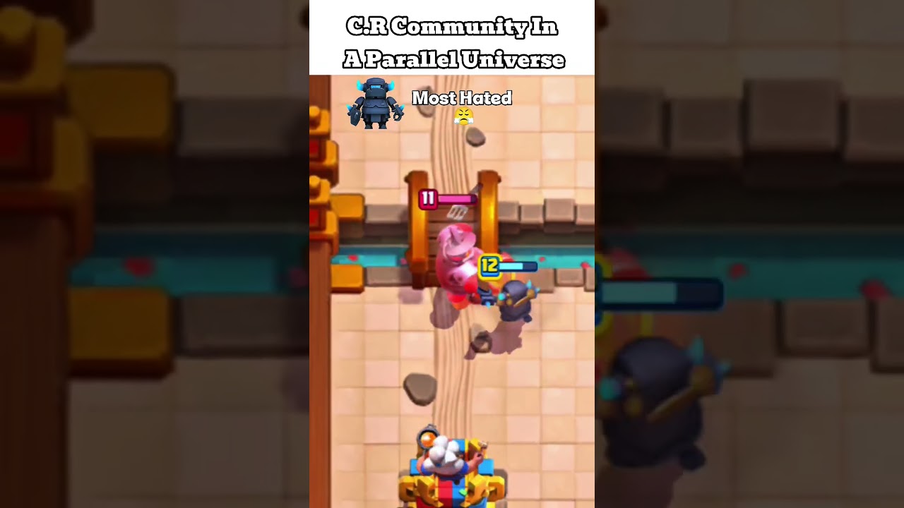 Сообщество C.R. в параллельной вселенной #clashroyale #shorts