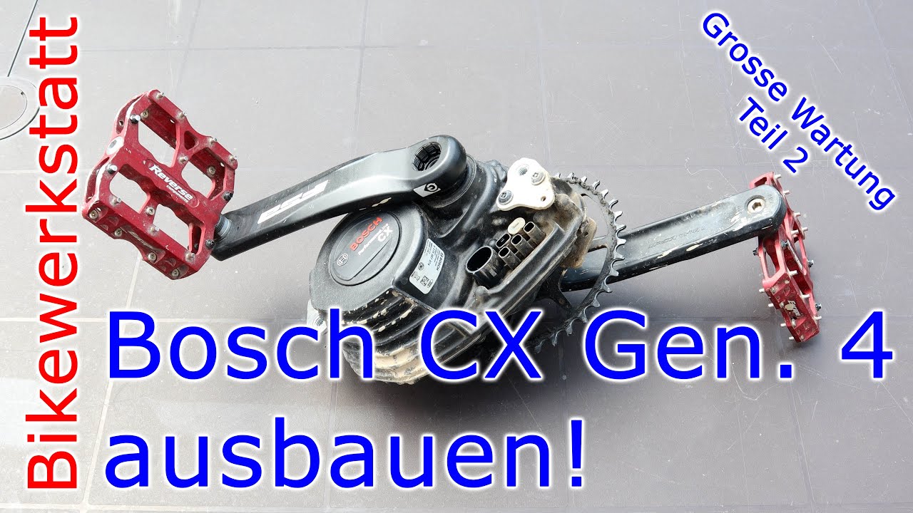 Bosch CX Motor an meinem eMTB ausbauen...!