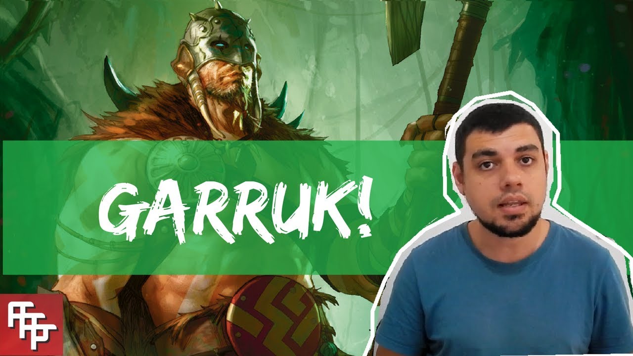 GARRUK FALABRAVO - A Hist&oacute;ria de Garruk Falabravo/ Garruk Wildspeaker - Magic: the Gathering